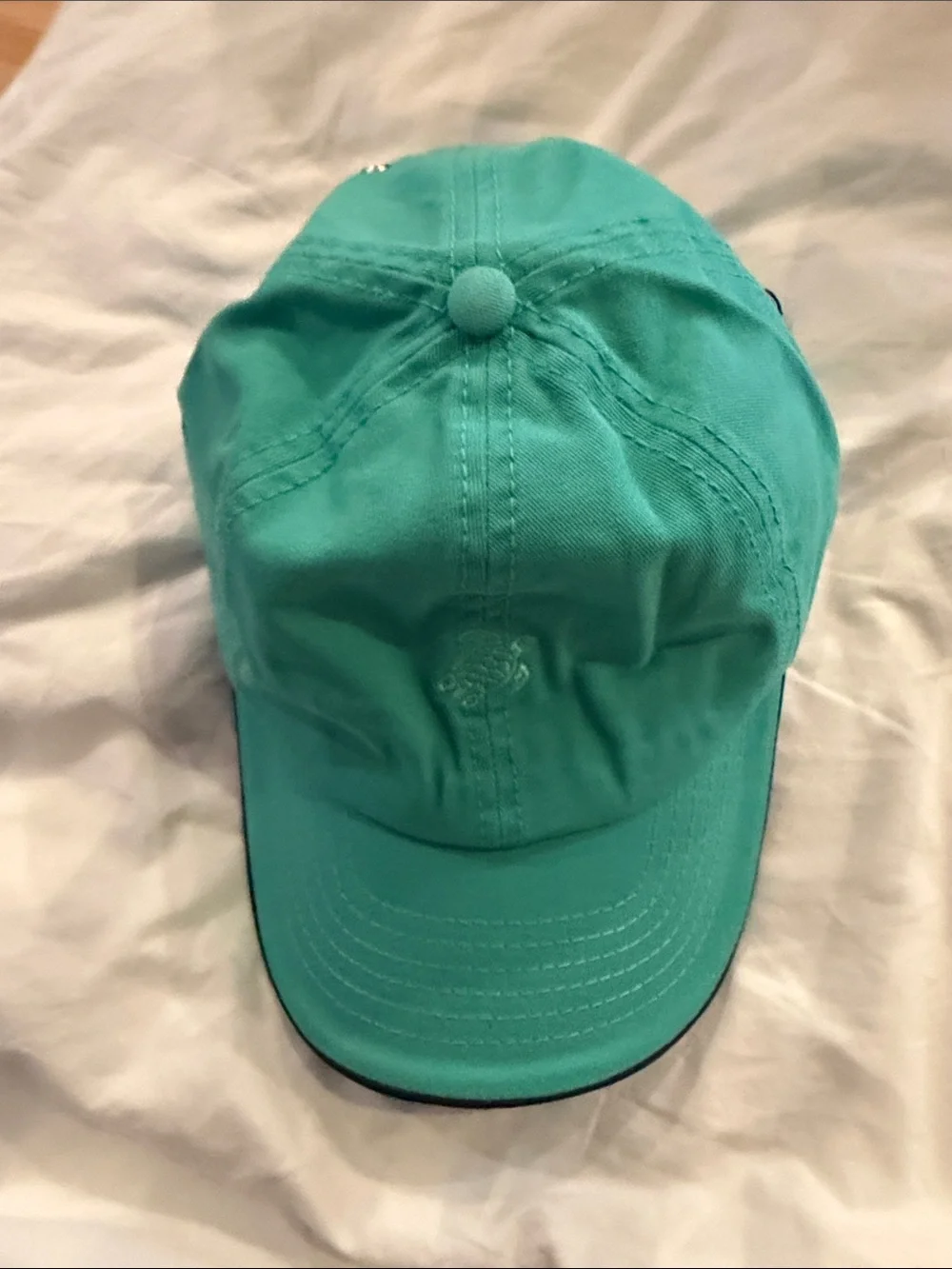 Vilebrequin Teal Green Cap with Tag
